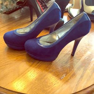 Blue heels
